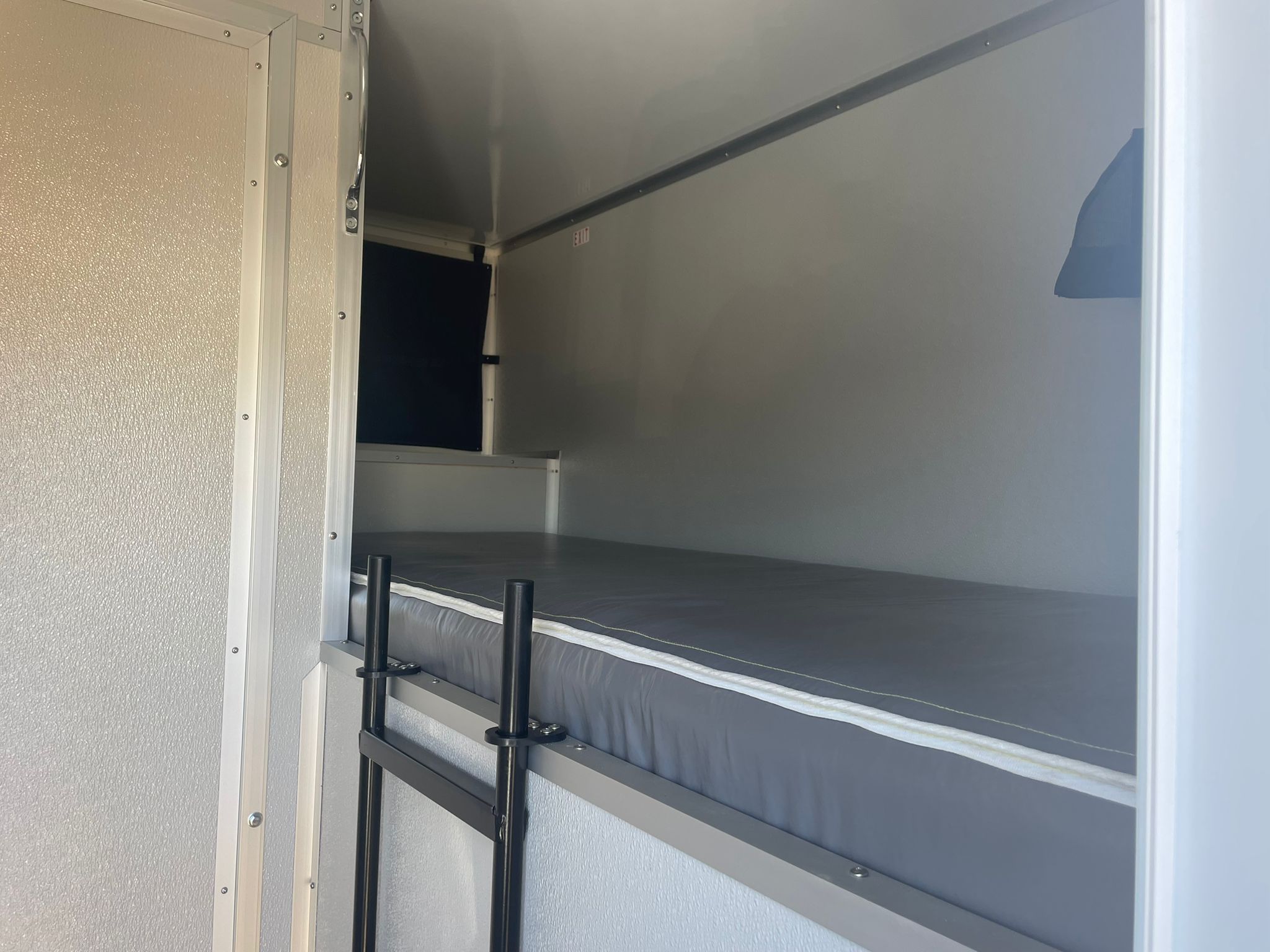 Bunkhouse Sleeper Trailer interior bunks
