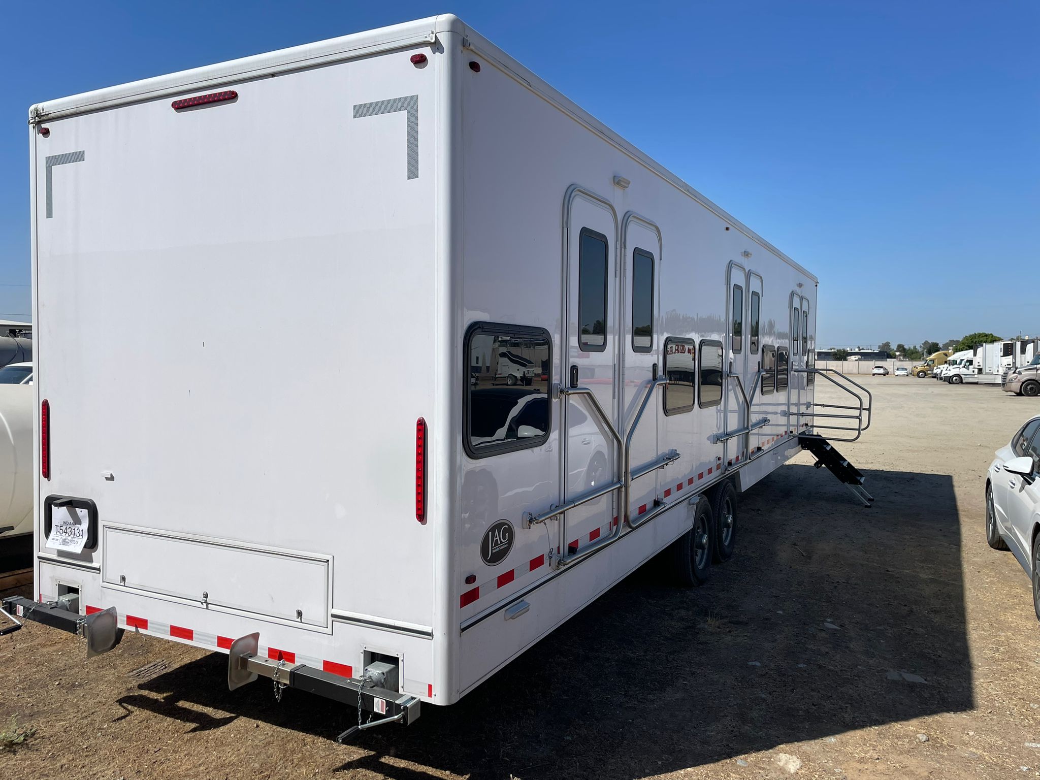 12-Station Bunkhouse Sleeper Trailer Rental NorCal