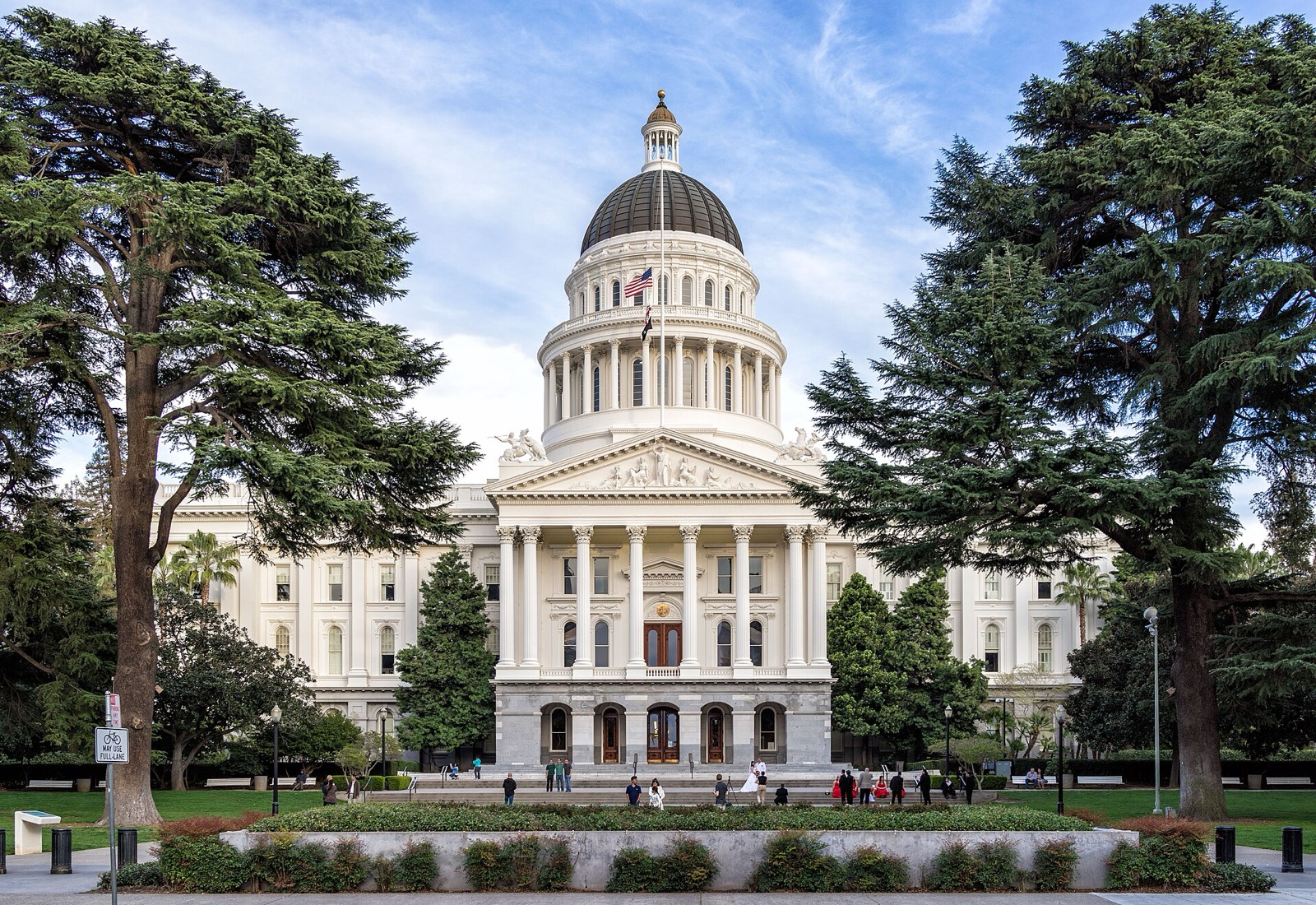 California State Capitol dome and Capitol Park in downtown Sacramento, an area served by The Lavatory NorCal