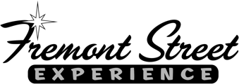 Fremont Street Experience logo, a customer served by our Citrus Heights restroom trailer rentals